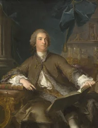 Porträtt av Joseph Bonnier de la Mosson (1702–1744)